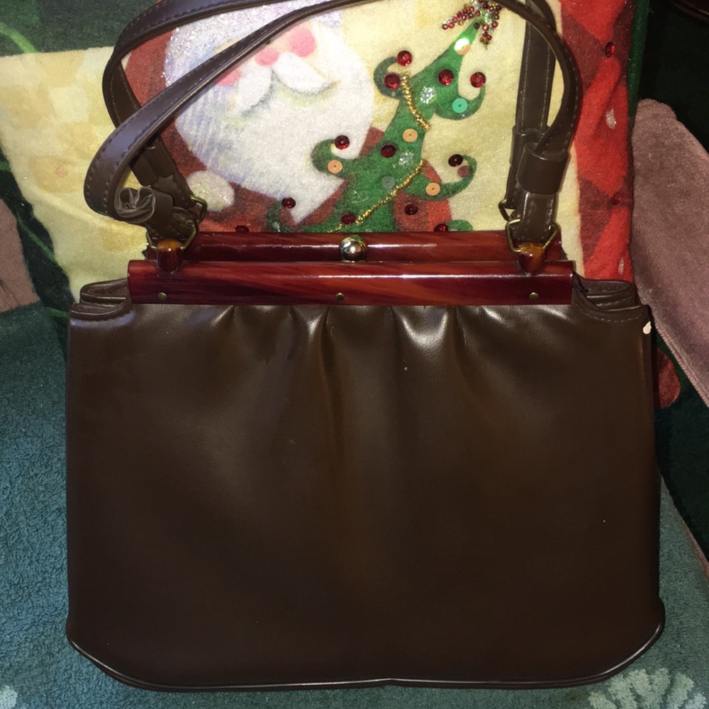 Garay Vintage Faux Leather purse. - Picture 3 of 8